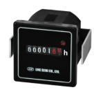 ライン精機 HK-4685 アワーメーター AC200V/50Hz アルミクランプ 時間計