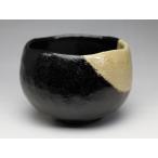 吉村楽入　2019年初春作品　黒楽茶碗「日月」