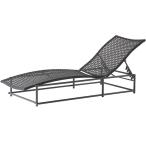 ガーデンチェア 人工ラタン リクライニング チェア パティオプティ MA-ベッド 背面リクライニング6段階 W660×D1780×H320〜840mm 組立品