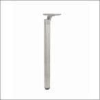  стол ножек железный DSP-6DXK DX-K paul (pole) 40mm угол x высота 670mm aluminium зеркальный + серебряный покраска 