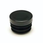 パイプキャップ 樹脂外径φ48.6mm 丸パイプ用 厚み1.2～1.6mm用  黒 ブラック