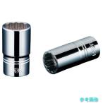 nepros NB2M-10W 6.3sq.セミディープソケット(十二角) 対辺寸法10mm 全長30mm