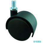 TRUSCO TDG-40-U3/8 ねじ込み双輪キャスター ナイロン車輪 自在 Φ40 UNC3/8
