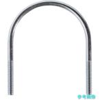 TRUSCO TSGP2-BTM6-50A SGP用Uボルト 三価ユニクロ 呼び径50A ねじ径M6