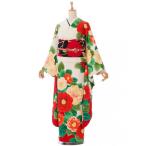 ショッピング振袖 【玉城ティナ】振袖レンタル 椿尽くし柄の振袖フルセット(白系)|普通サイズ【2〜12月】 0S0098