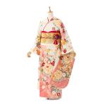 【2〜12月】正絹振袖|着物レンタル|裄長|158〜168cm|振袖フルセット(白系)|普通サイズ 1S2807