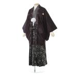 SV84-6-1 мужчина hakama 12 пункт полный комплект японский костюм в аренду день совершеннолетия церемония окончания дешевый в аренду свадьба комиссия за наложенный платеж бесплатная доставка новый товар tabi подарок 