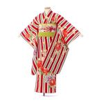 レンタル着物|7歳女の子|式部浪漫|110〜120cm|七五三着物レンタルフルセット(赤系)|女の子(七歳) E-7-084