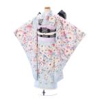 七五三 着物 7歳 フルセット 簡単な着付け方マニュアル付|JILLSTUART| 七五三着物レンタルフルセット(水色系)|女の子(七歳) E-7-181