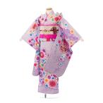 レンタル着物|7歳女の子|115〜125cm|七五三着物レンタルフルセット(紫系)|女の子(七歳) HAP7376