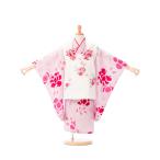 七五三着物レンタル 3歳 女の子(三歳)被布フルセット 3才(ピンク系) HAPH618000