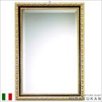 輸入雑貨 イタリア製ミラー(金&黒)