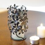 ジャスミン スモークガラス 花瓶 ベ