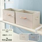 収納ボックス 2個組 取っ手付き インナーボックス 収納 ボックス ケース 山善 YAMAZEN