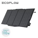 110Wソーラーパネル 両面受光発電 収納バッグ付き 太陽発電 エコ ECO 防水 防塵 充電 キャンプ アウトドア 防災 緊急時 屋外 バーベキュー BBQ EcoFlow