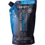 グランジャーズ Grangers 詰め替え用洗剤&撥水剤 クロージング 2イン1 ウォッシュ&リペル 1L ウェア専用 洗濯機投入タイプ  1500023
