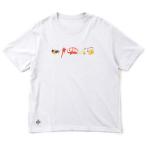 ショッピングキャンプギア チャムス　CHUMS キャンプギアポップインアート Tシャツ Camp Gear Popin Art T−Shirt 半袖 シャツ フェス レジャー メンズ レディース CH012194 WHITE