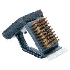 キャプテンスタッグ CAPTAIN STAG レスト 鉄板焼器・アミ用ブラシ トライアングル   M7634