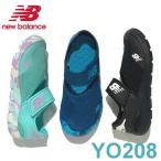 ニューバランス キッズ ジュニア New Balance YO208 サンダル ブラック・ネイビー・ミント