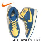 ナイキ NIKE エアジョーダン 1 KO AIR JORDAN 1 DO5047-407 BLUE/GOLD