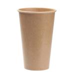 ショッピングコップ 紙コップ18オンス 540ml（未晒）800個 /おしゃれで、かわいいナチュラルカラーが人気の紙コップ。