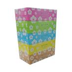 ショッピングティッシュペーパー ティッシュペーパー(プラム） 150組(300枚)5箱ｘ16P