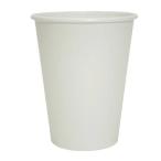 ショッピングコップ 厚紙紙コップ12オンス（400ml）ホワイト 1000個