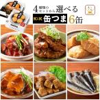 クーポン 配布 缶つま 缶詰 おつまみ セット から 選べる お酒 に合う 6缶 K&K 高級 缶詰め 肉 魚 惣菜 おかず 常温 母の日 2024 新生活 ギフト