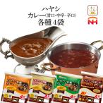 ショッピングレストラン お中元 2025 クーポン 配布 レトルト 食品 常温保存 レストラン仕様 セット で 選べる レトルトカレー ハヤシ 4袋 日本ハム 惣菜 ご飯 内祝い お礼 ギフト