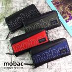 ショッピングサイフ 財布 メンズ 長財布 ラウンドファスナー ツートンカラー バイカラー 4色展開 カジュアル mobac モバック ギフト 祝い 長サイフ