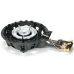 タチバナ製作所 鋳物コンロ(ハイカロリータイプ) 二重羽根付 種火付 ホースエンド固定式 底枠付 TS-208P