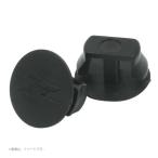 ZETA (ジータ) プラスチックバーエンドキャップ ブラック 2pack [F4808]