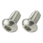 POSH Faith（ポッシュ フェイス）ボタンキャップボルト (ステンレス） (2本入) M6X10mm (P-1.0)｜900610-B2