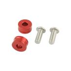 SHIFTUP（シフトアップ）NEO CLASSIC ヘッドライトステースペーサーキット　φ27mmワイドステム（208mm）キット用｜レッド｜205120-22