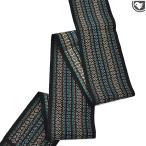 半幅帯 本場琉球 “知花花織” 本場琉球 手織り 木綿 日本製 お仕立て代込！送料 代引き無料！[商品番号：21773]