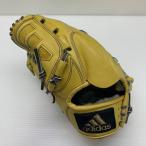  Adidas adidas Professional B1720 бейсбол взрослый в общем для подающего перчатка питчер перчатка левый бросание б/у товар перчатка пакет имеется бейсбол 9278
