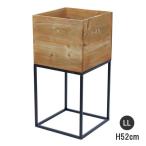  immediately shipping LL size planter stand wooden stand for flower vase flower stand interior decorative plant display iron stand wood box LL 5424. rice field shop industry 