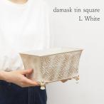  немедленно отгрузка da маска tin квадратное L White посадочная машина модный салон наружный прямоугольный pot жестяная пластина 