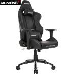 AKレーシングチェア ゲーミングチェア 椅子 AKRacing Overture オフィスチェア 黒 ブラック リクライニング (受発注品：ご注文確認後にメーカー発注)