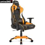 AKRacing Pro-X V2 ゲーミングチェア 高耐久PUレザー 180度リクライニング 4Dアジャスタブルアームレスト採用 ロッキング機能 オレンジ AKR-PRO-X/ORANGE/V2