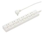 節電タップ 6個口 1m ｜HS-TP61EDLP22 00-1600 オーム電機