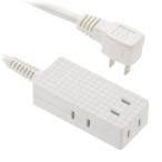 スリムタップ 4個口 1m ホワイト｜HS-T41-PBT22 00-5051 オーム電機