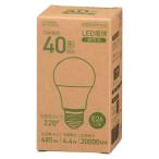 LED電球 E26 40形相当 昼白色 密閉型器具対応｜LDA4N-G AG56 06-3152 オーム電機