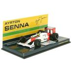 ☆ ミニチャンプス 1/43 マクラーレン ホンダ MP4/4 1988 F1 ブラジルGP #12 A.セナ 【レジン製】