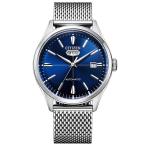 CITIZEN シチズン RECORD LABEL レコードレーベル NH8391-86L クリスタルセブン ブルー 自動巻