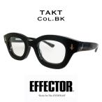 EFFECTOR эффектор TAKT/ такт Col.BK чёрный очки пластиковая оправа we Lynn тонн модель внутренний стандартный товар магазин 