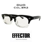EFFECTOR эффектор DUO/ Duo Col.BK2 чёрный × прозрачный очки оригинал модель we Lynn тонн модель внутренний стандартный товар магазин 