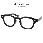 Mr.Gentleman EYEWEAR ミスタージェントルマンアイウェア JIMMY 46mm Col.A Black メガネ ボストンタイプ 正規取扱店