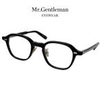 Mr.Gentleman EYEWEAR ミスタージェントルマンアイウェア SALINGER Col.A 黒 Black メガネ スクエアタイプ 正規取扱店