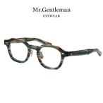 Mr.Gentleman EYEWEAR ミスタージェントルマンアイウェア GREGORY Col.F 緑系 Native Green メガネ スクエアタイプ 正規取扱店